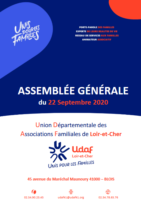Rapport d'Activité 2019 - Udaf 41 Loir-et-Cher